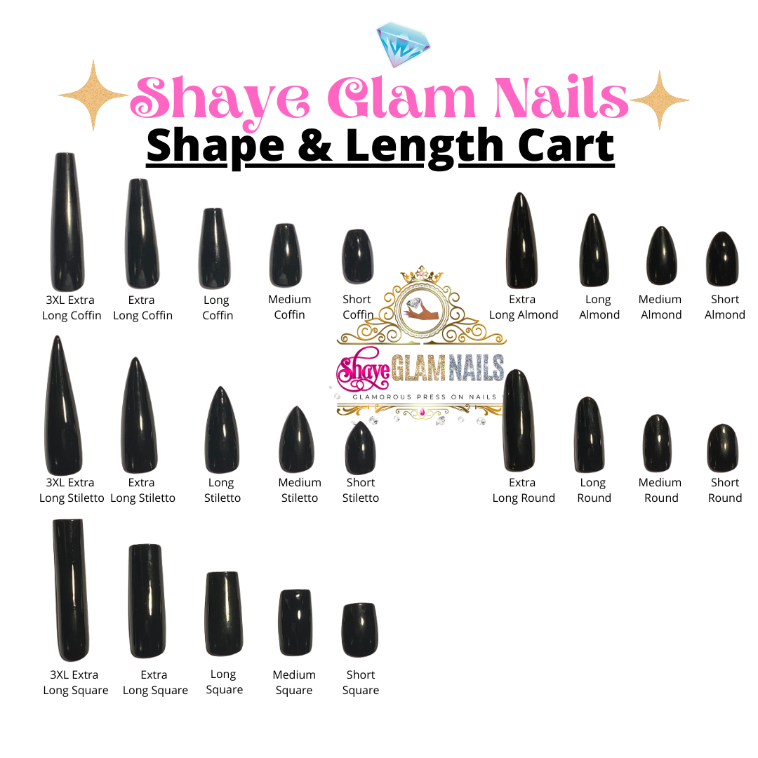 Press On Nails: Shapes and Lengths