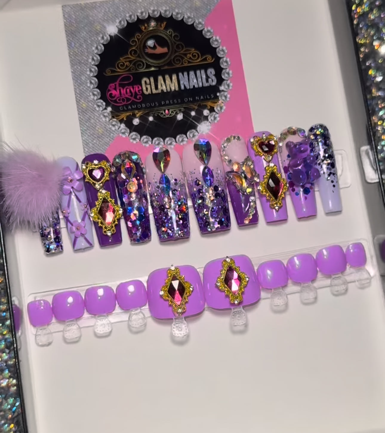 Royalty Glam Mani & Pedi Bundle