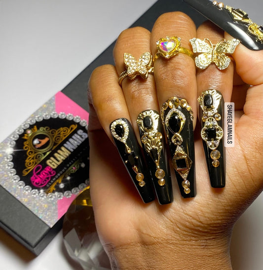 Luxury Diamond Glam Press On Nails