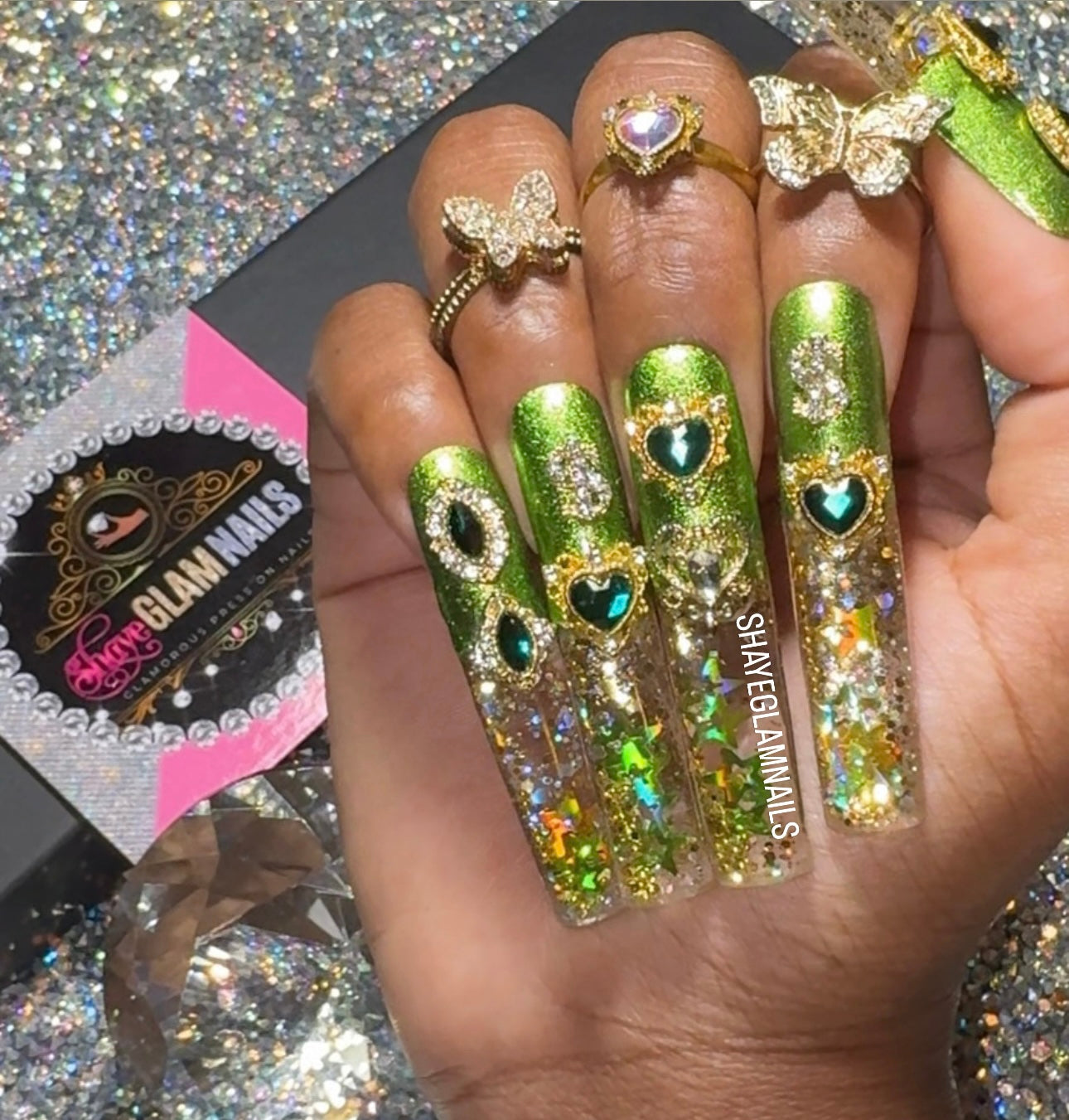 Luxury Glam Press On Nails