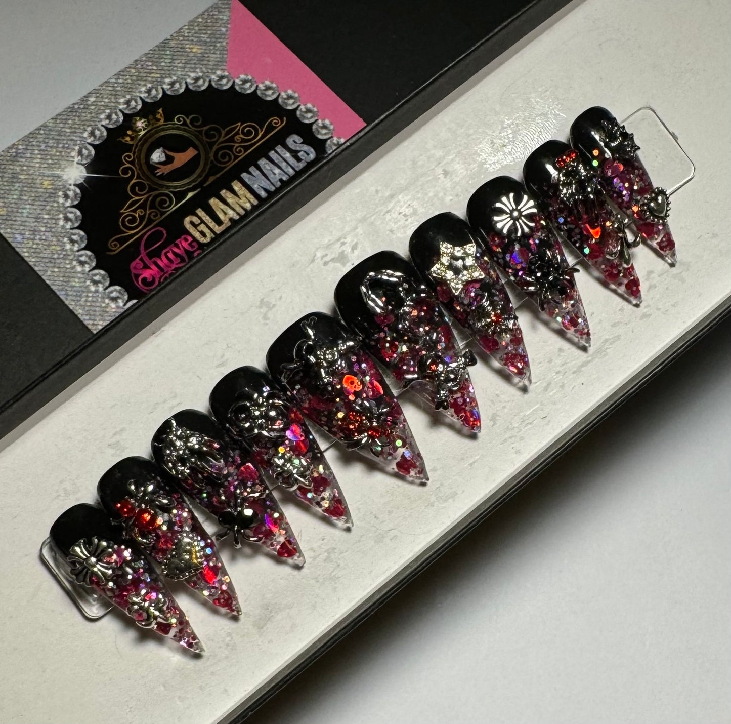 Rebel Glam Press On Nails