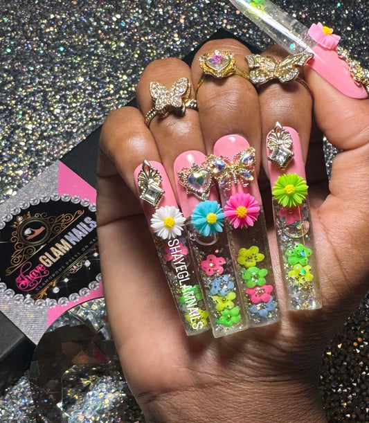 Luxury Paradise Press On Nails