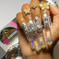 Superstar Glam Aqua Press On Nails