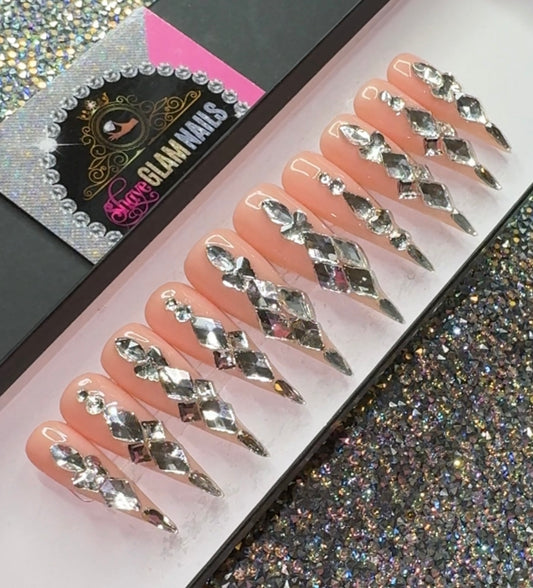 All Bling Everything Press On Nails