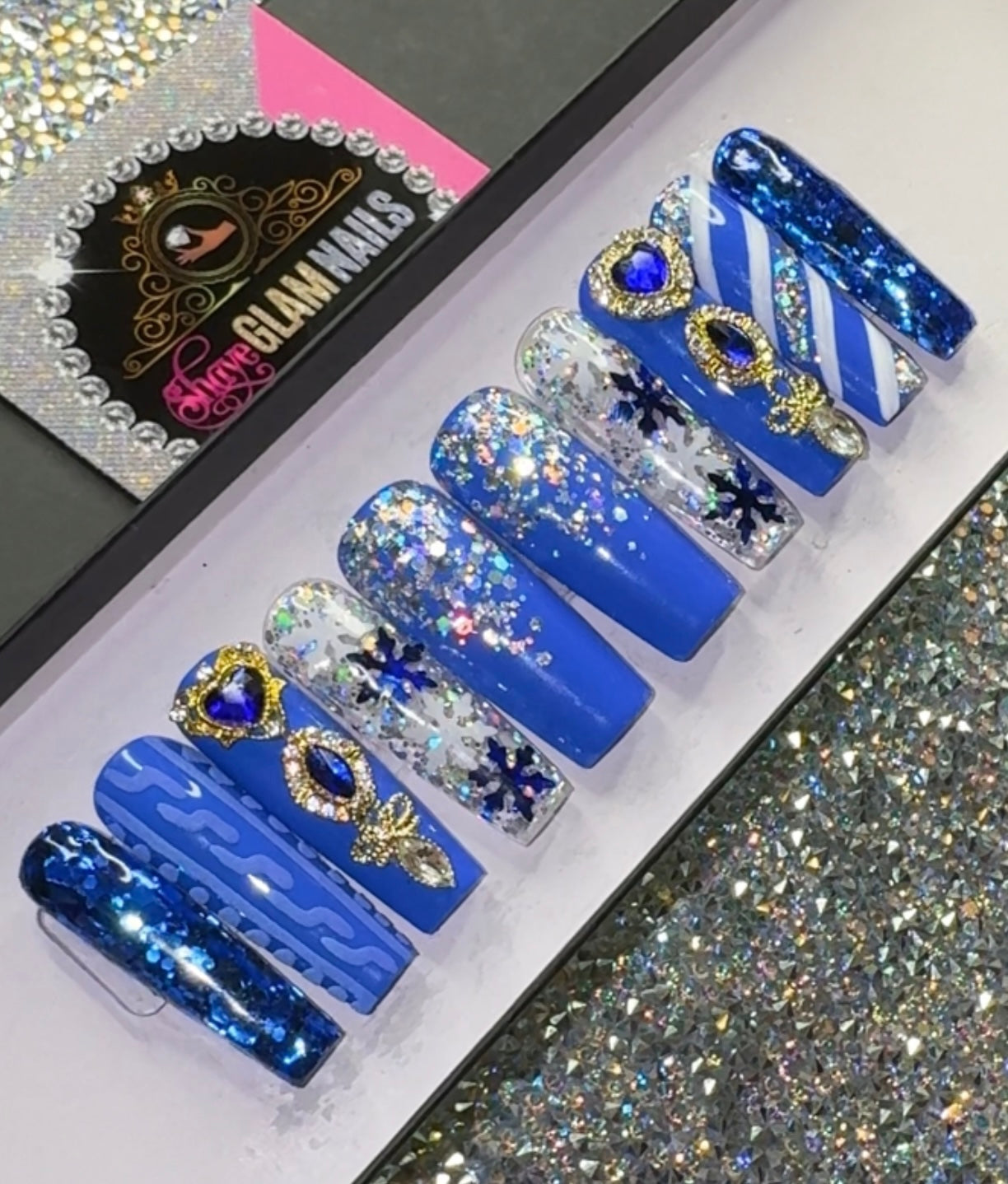 Winter Wonderland Press On Nails- 20 Nail Set