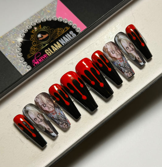 BOC Halloween Press On Nails