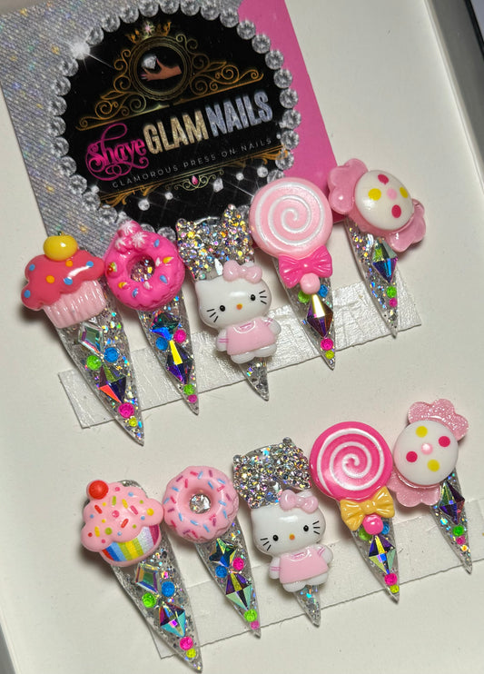 Yummy Sweets Press On Nails