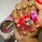 Sweetie Glam Aqua Press On Nails