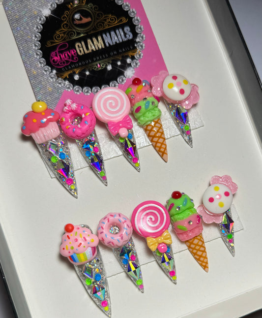 Yummy Sweets Press On Nails