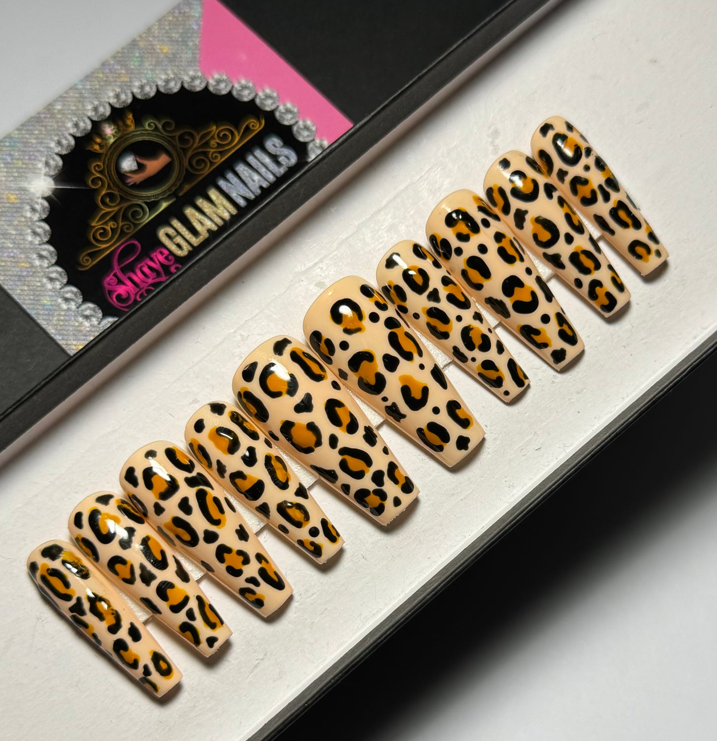 Leopard Press On Nails