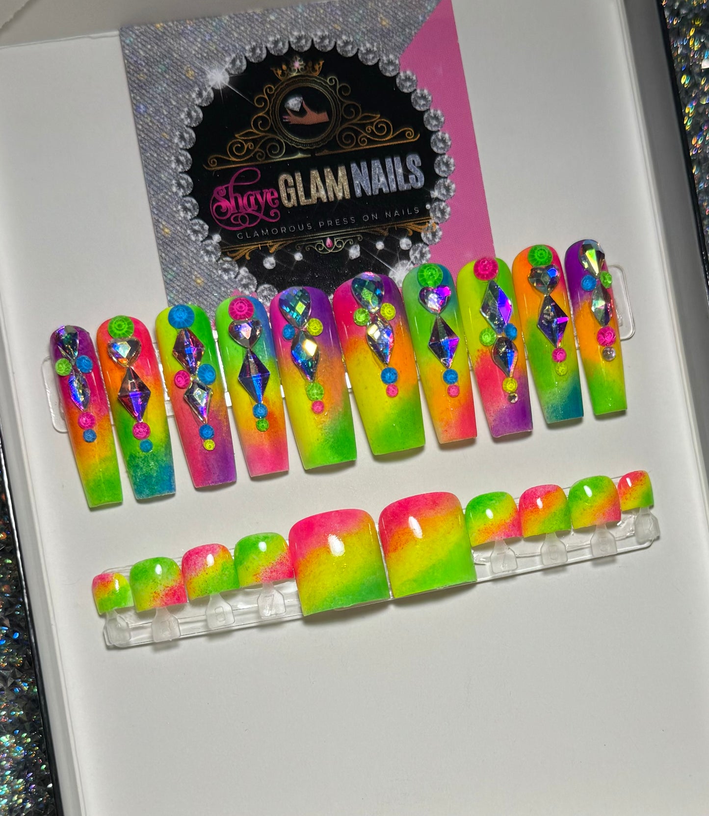 Colorful Mani & Pedi Bundle