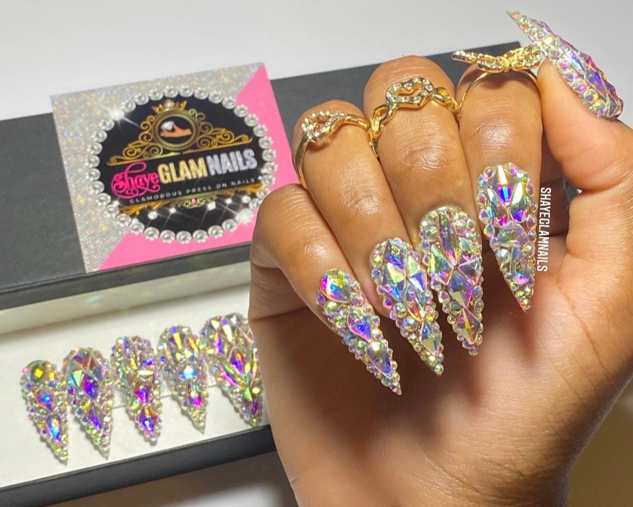 All Bling Everything Press On Nails