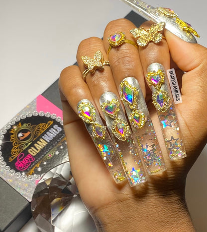 Luxury Diamond Press On Nails