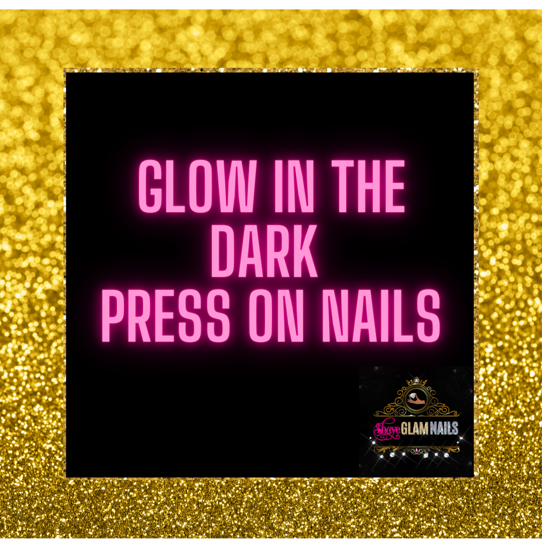 Glow in the Dark Press On Nails