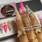 Colorful Birthday Zodiac Press On Nails