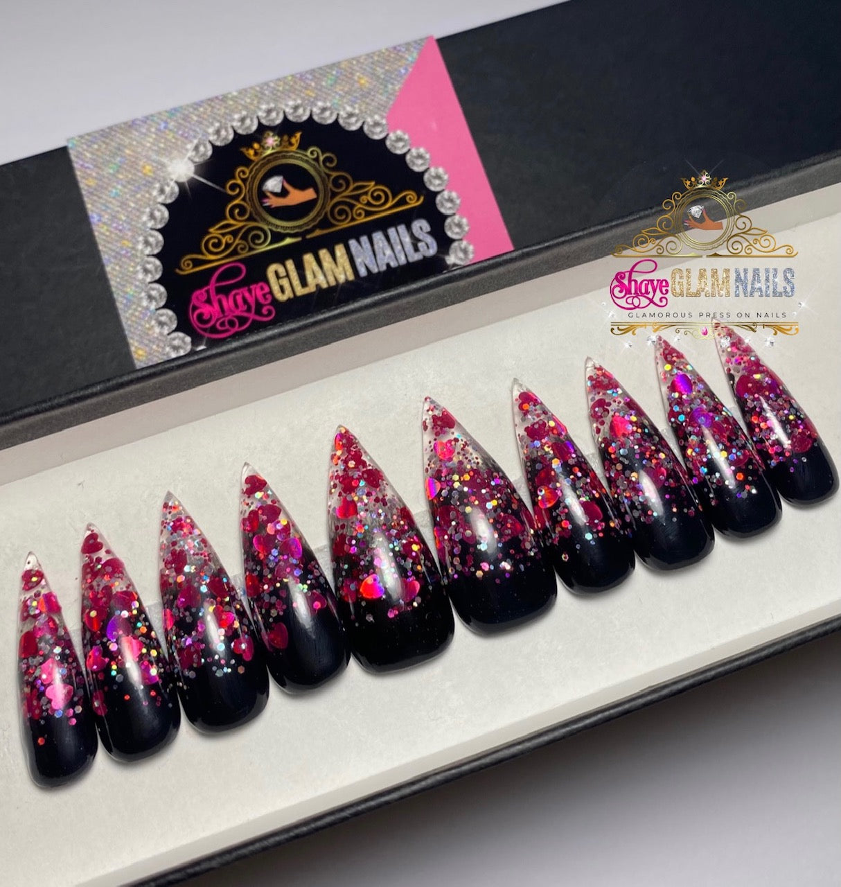 Glam Halloween Press On Nails