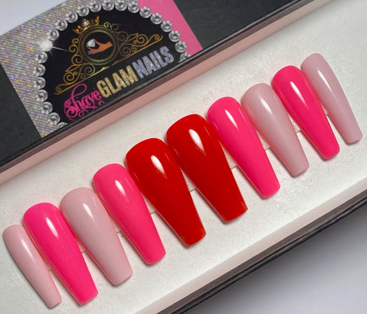 Sweetie Glam Press On Nails