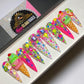 3D Flava Ice Cream Glam Press On Nails