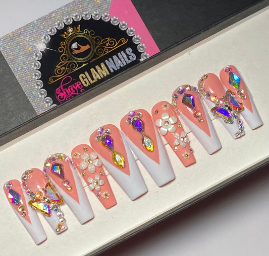 Fancy Glam Press On Nails