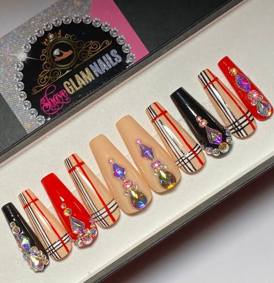 Lavish Glam Press On Nails